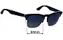 Ray-Ban RB4487-V-F Steve Replacement Lenses 54mm wide 