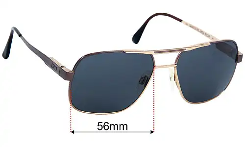 Safilo Elasta 3022/P Replacement Lenses 56mm wide 