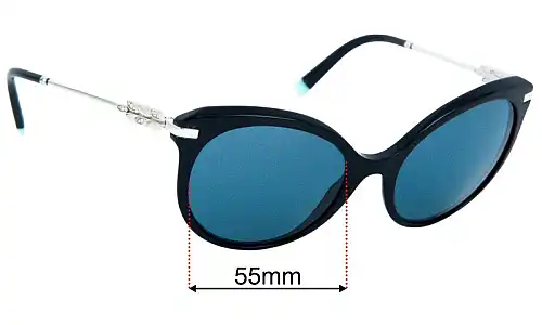 Tiffany & Co TF 4189-B Replacement Lenses 55mm wide 