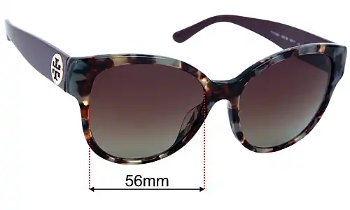Tory Burch TY7155U Lentes de Repuesto 56mm wide 
