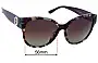 Tory Burch TY7155U Lentes de Repuesto 56mm wide 