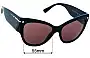Sunglass Fix Replacement Lenses for Valentino VA 4028 - 55mm Wide 