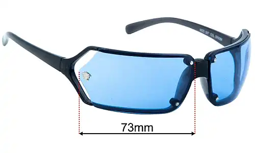 Versace MOD 537 Replacement Lenses 73mm wide 
