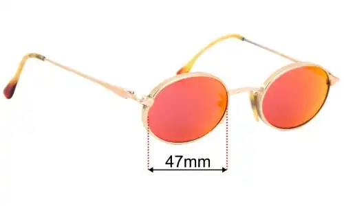 Vuarnet Pouilloux 019 Replacement Lenses 47mm wide 