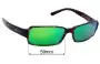 Sunglass Fix Replacement Lenses for Revo 2037 - 59mm Wide 