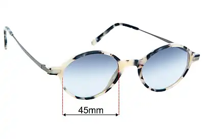 Andy Wolf 4551 Replacement Lenses 45mm wide 