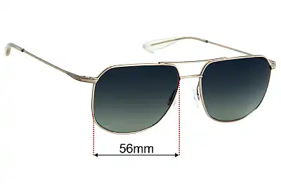 Barton Perreira Javelin Replacement Lenses 56mm wide 