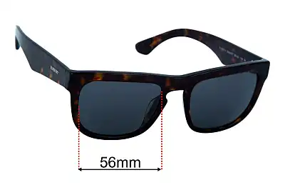Burberry B 4431-U Replacement Lenses 56mm wide 