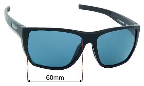 Carve Carbon Replacement Lenses 60mm wide 
