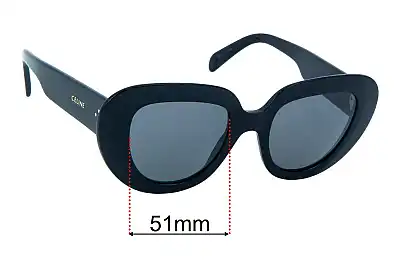Celine CL 40309I Replacement Lenses 51mm wide 