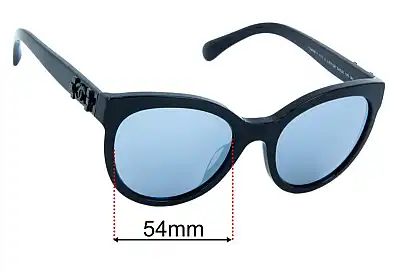 Chanel 5315 Ersatzgläser 54mm wide 