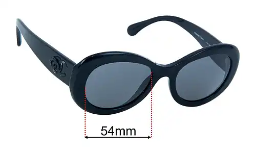 Chanel 5469 Replacement Lenses 54mm wide 