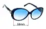 Sunglass Fix Replacement Lenses for Chanel 6231H - 58mm Wide 