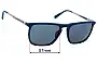Sunglass Fix Replacement Lenses for Chopard SCH 277 - 57mm Wide 