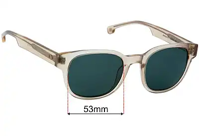 Entourage of 7 Beacon XL Replacement Lenses 53mm wide 