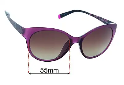 Esprit ET17886 Replacement Lenses 55mm wide 