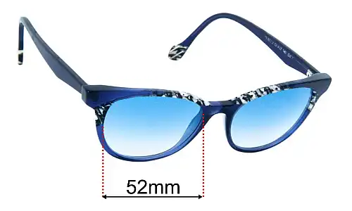 Face a Face Blast 2  Replacement Lenses 52mm wide 