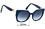 Sunglass Fix Lentes de Repuesto para Fendi FF 0151/S - 52mm Wide 