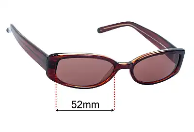 Guess GU6106P Replacement Lenses 52mm wide 