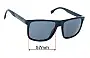Sunglass Fix Replacement Lenses for Hugo Boss 0879/S - 57mm Wide 