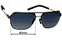 Sunglass Fix Replacement Lenses for IC! Berlin Boris N. - 60mm Wide 