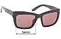 Sunglass Fix Replacement Lenses for IVI Vision BONNIE - 54mm Wide 