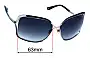 Sunglass Fix Replacement Lenses for Jimmy Choo Sally/S - 63mm Wide 