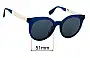 Sunglass Fix Replacement Lenses for Jimmy Choo Vivy/S - 51mm Wide 