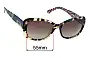 Sunglass Fix Replacement Lenses for Kate Spade Elowen/G/S - 55mm Wide 