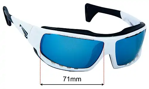 Lip Typhoon Verres de Remplacement 71mm wide 