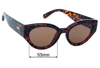 Local Supply ROM Replacement Lenses 53mm wide 