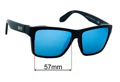 LXD Caspian Replacement Lenses 57mm wide 