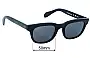 Sunglass Fix Ersatzgläser für Masunaga 000 - 50mm Wide 