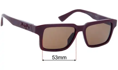 Maui Jim Kahiko MJ635 Ersatzgläser 53mm wide 
