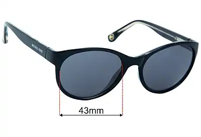 Michael Kors M2779S Goldie Replacement Lenses 53mm wide 