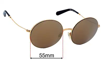 Michael Kors MK5017 Kendall II Lentes de Repuesto 55mm wide 