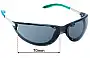 Sunglass Fix Replacement Lenses for Nike V8 - 70mm Wide 