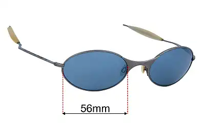 Oakley T-Wire 1.0 Ersatzgläser 56mm wide 