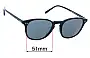 Sunglass Fix Replacement Lenses for Oliver Peoples OV5414SU Forman L.A - 51mm Wide 