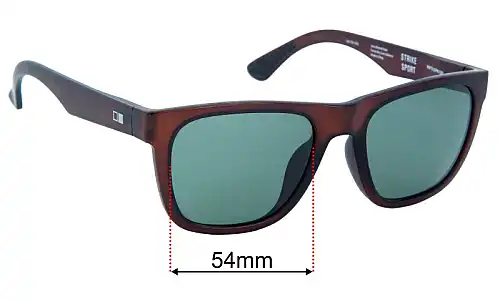 Otis Strike Sport Replacement Lenses 54mm wide 