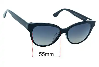 Pair The Quinn Replacement Lenses 55mm wide 