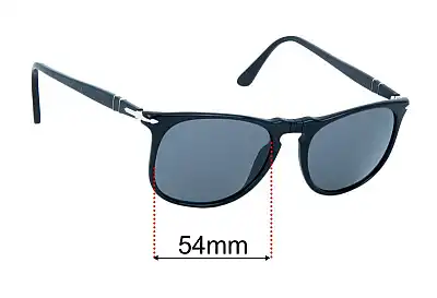 Persol 3113-S Replacement Lenses 54mm wide 