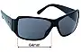Sunglass Fix Lentes de Repuesto para Prada SPR09G - 64mm Wide 