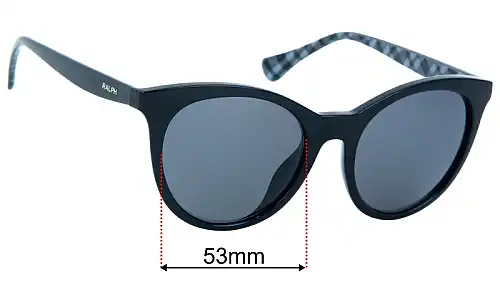 Ralph Lauren RA 5294U Replacement Lenses 53mm wide 