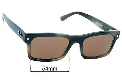 Ray-Ban RB5435 Replacement Lenses 54mm wide 