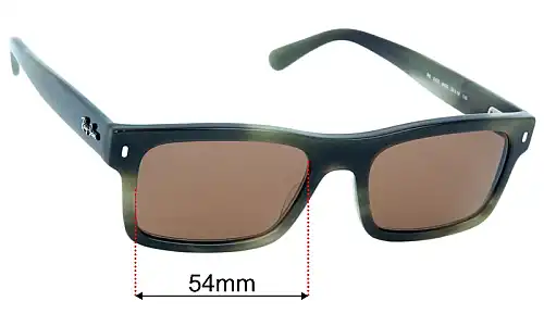 Ray-Ban RB5435 Replacement Lenses 54mm wide 