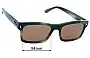 Sunglass Fix Lentes de Repuesto para Ray-Ban RB5435 - 54mm Wide 