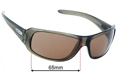 Revo RE4038 Belay Lentes de Repuesto 65mm wide 