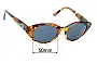 Sunglass Fix Replacement Lenses for Robert La Roche MOD 355 - 50mm Wide 