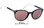 Sunglass Fix Ersatzgläser für Tom Ford TF5485 - 51mm Wide 